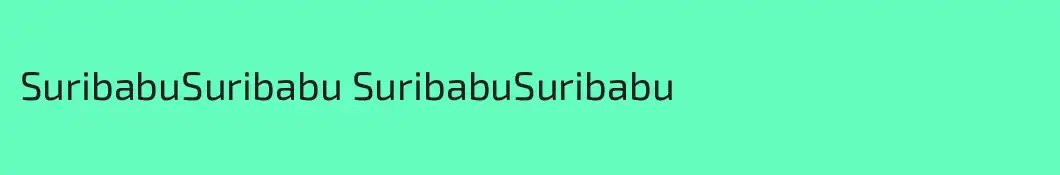SuribabuSuribabu SuribabuSuribabu